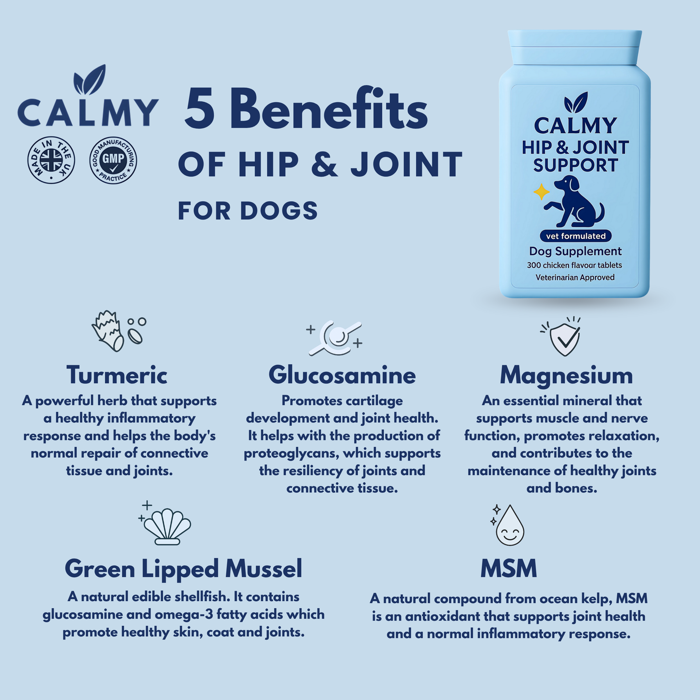 Calmy Hip & Joint Support