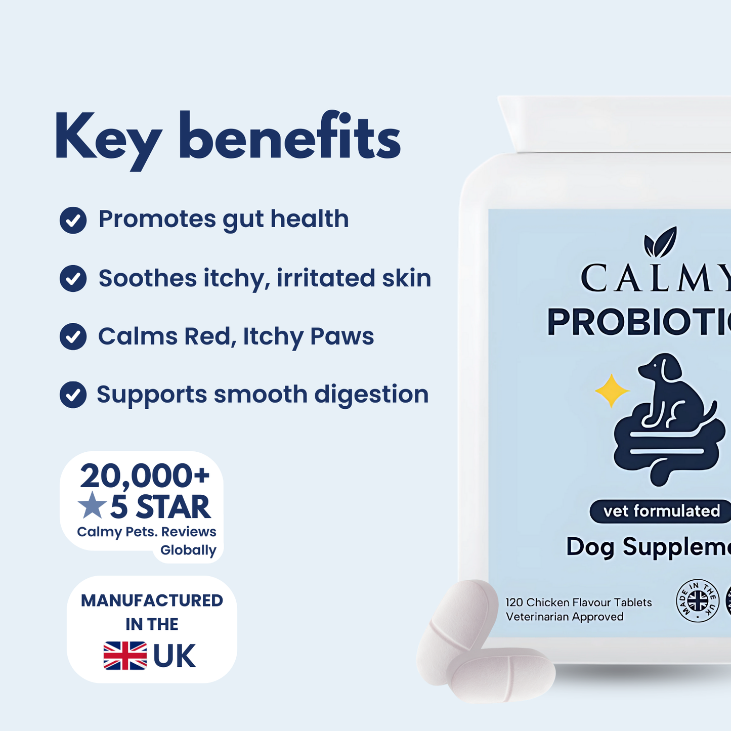 Calmy Probiotics + Enzymes